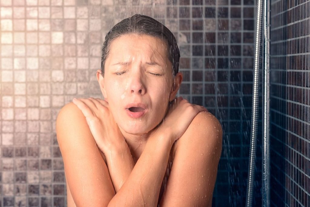 Danger de la douche froide quand on est déjà stressé ?